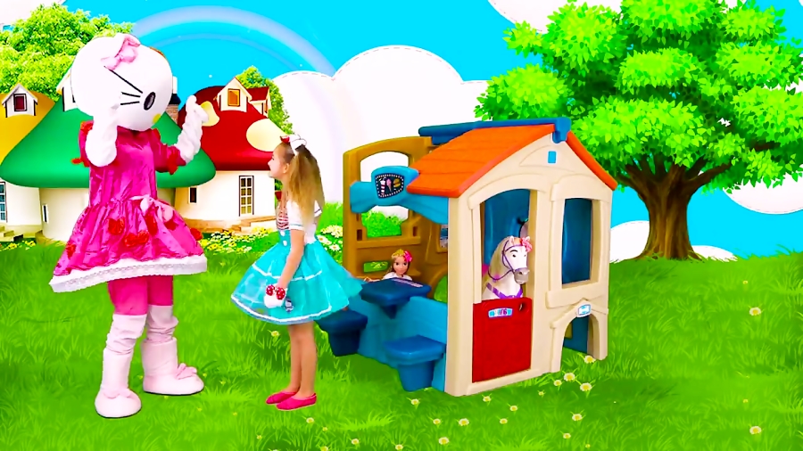 اسباب بازی ها و خانواده مهربان - ساشا و راپونزل و آینه های جادویی